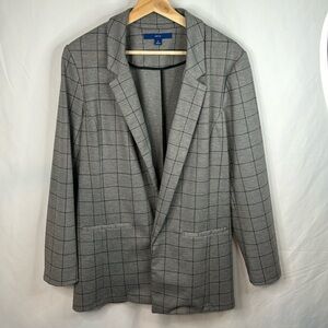 Apt 9 black & gray blazer